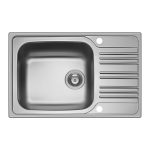 Chiuveta Inox Pyramis INSET 1B1D SM