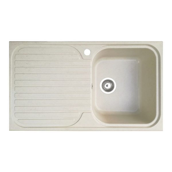 Chiuveta soft compozit Pyramis Stripe DUROTHEK 1B1D DR