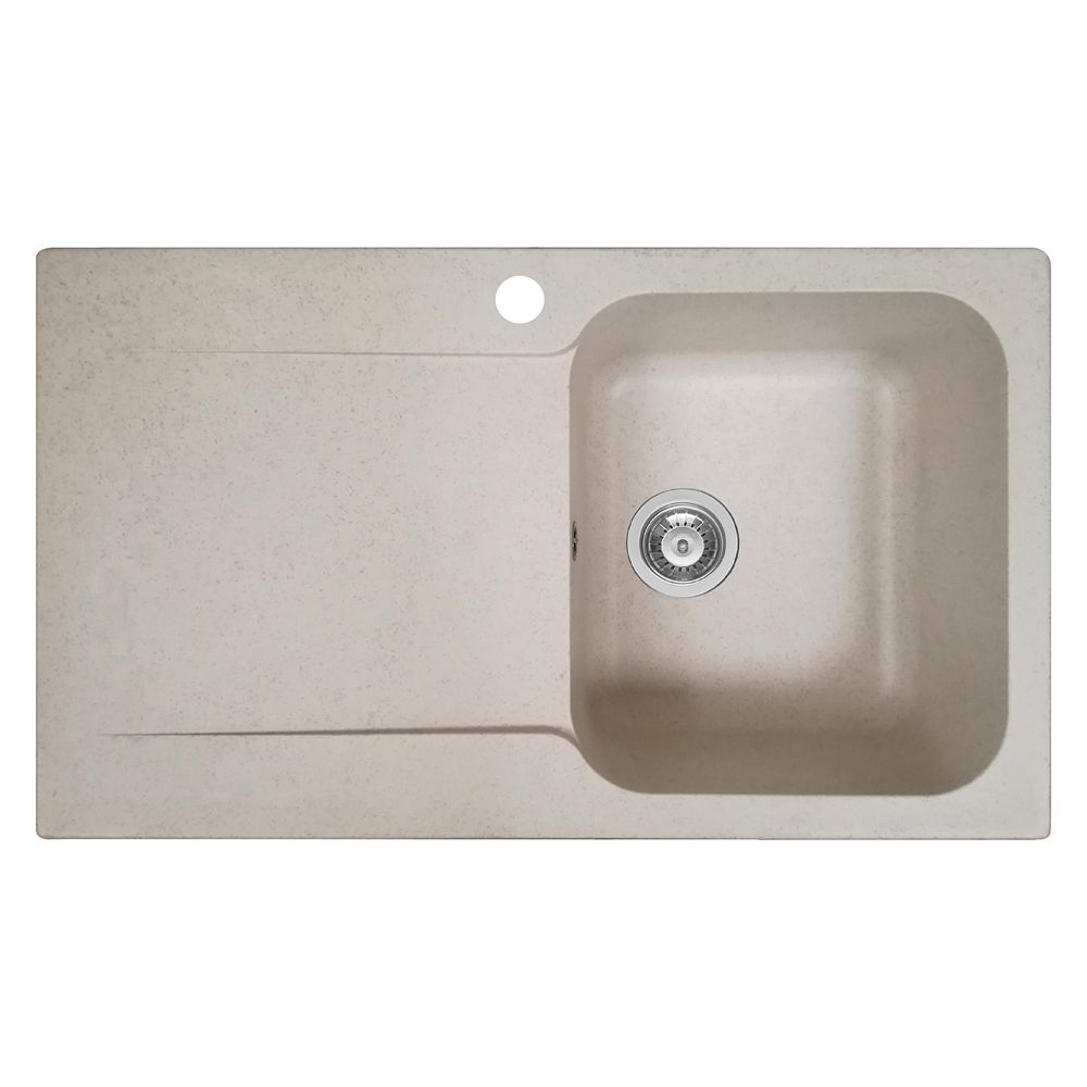 Chiuveta soft compozit Pyramis Level DUROTHEK 1B1D DR - imagine 1