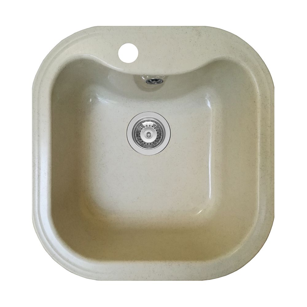 Chiuveta soft compozit Pyramis Square DUROTHEK 1B - imagine 1
