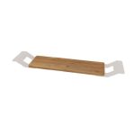Riho raft bambus XL pentru cada freestanding Solid Surface
