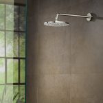 Hansgrohe Raindance S 240 PowderRain palarie dus 1 functie cu brat perete, crom - imagine 5