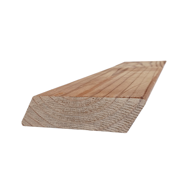 Lambriu pin termotratat 21x100x2500 mm, imbinat in dinti, finisaj neted, montaj cu suruburi
