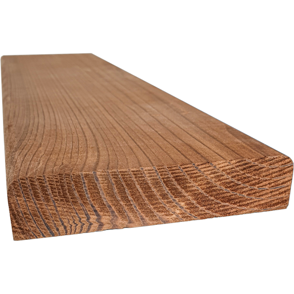 Lambriu pin termotratat 21x100x2500 mm, imbinat in dinti, finisaj neted, montaj cu suruburi