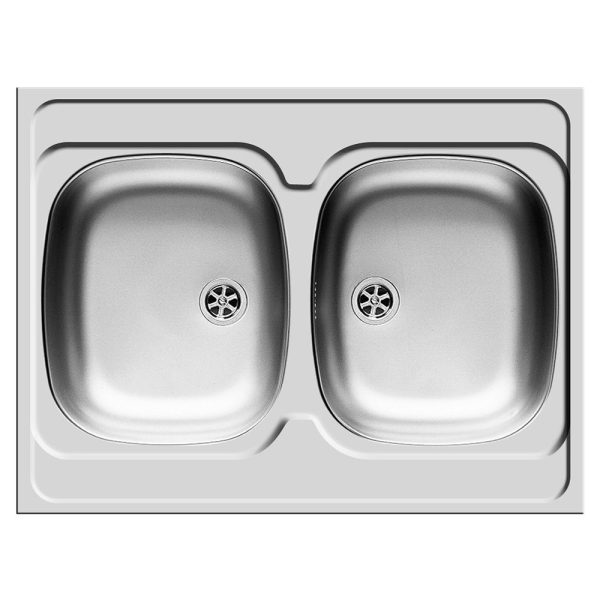 Chiuveta Inox INTERNATIONAL 80x60 2B LN
