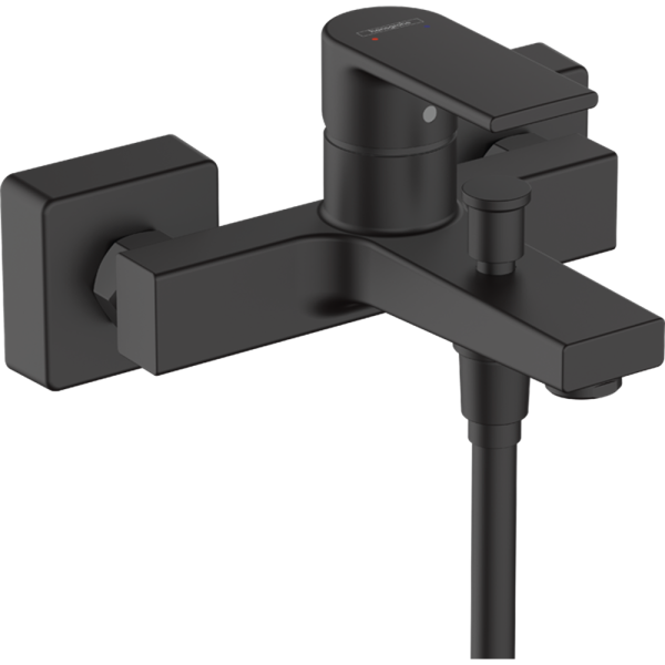 Hansgrohe Vernis Shape baterie cada dus negru mat