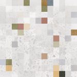 Arcana Granella Nacar 20x20 cm gresie aspect terrazzo, nerectificata, finisaj mat
