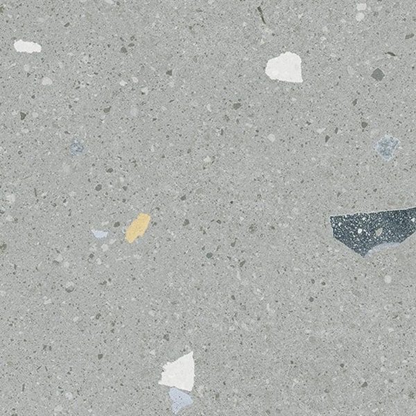 Arcana Croccante Arandano 20x20 cm gresie portelanata, aspect terrazzo, nerectificata, finisaj mat