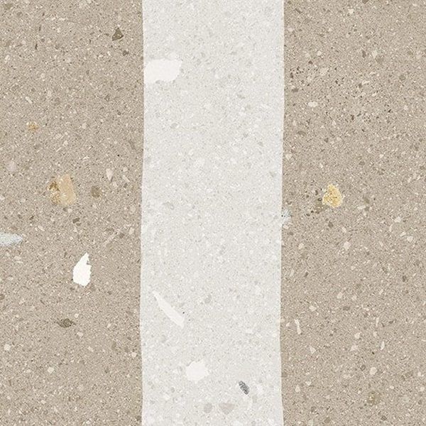 Arcana Granola Avellana 20x20 cm gresie portelanata, aspect terrazzo, nerectificata, finisaj mat