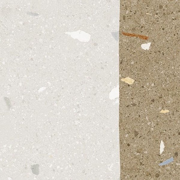 Arcana Granola Nuez 20x20 cm gresie portelanata, aspect terrazzo, nerectificata, finisaj mat