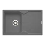 Chiuveta granit PORTOS 1B 1D 78x50 Gri