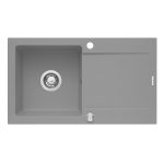 Chiuveta bucatarie LOTUS 76x44 1B1D Grey
