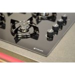 Plita gaz Pyramis 5335B Black Glass - imagine 2