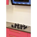 Plita gaz Pyramis 5335B Black Glass - imagine 3
