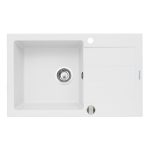 Chiuveta bucatarie SPARTA PLUS 78x48 1B 1D Snow