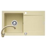 Set chiuveta granit LOTUS & baterie OSSIA - Wanilia