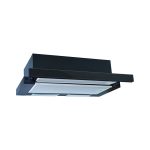 Hota Telescopica Silver Sliding Full Black Glass -60cm-
