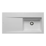 Chiuveta granit TEKTON 100x51 1B 1D DR Snow