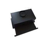 Hota Telescopica Silver Sliding Turbo Full Black Glass -60cm- - imagine 4