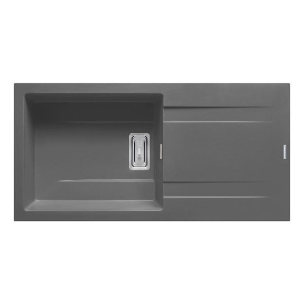 Chiuveta granit KARTESIO PLUS 100x50 1B 1D Iron Grey