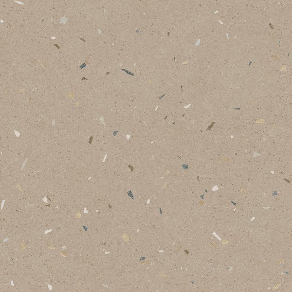 Arcana Croccante Avellana 80x80 cm gresie portelanata, aspect terrazzo, rectificata, finisaj mat