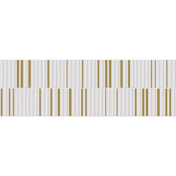 Arcana Cassata-R Blanco 32x99 cm faianta aspect terrazzo, rectificata, finisaj mat