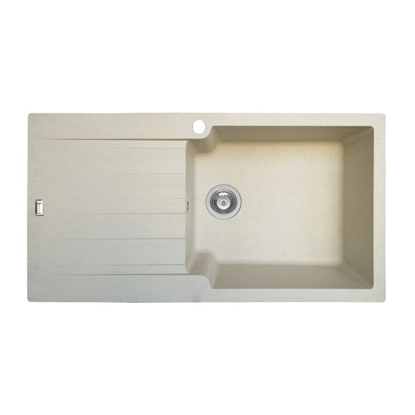 Chiuveta soft compozit Pyramis SIERRA Durothek 100X50 1B1D DR