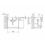Set chiuveta soft compozit Pyramis SIERRA Durothek 116X50 2B1D ST + Baterie - imagine 3