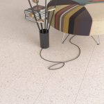 Arcana Granella Nacar 20x20 cm gresie aspect terrazzo, nerectificata, finisaj mat - imagine 2