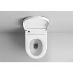 Roca In-Wash Inspira Smart wc suspendat Rimless cu funcție de bideu, capac slow close inclus, alb - imagine 10