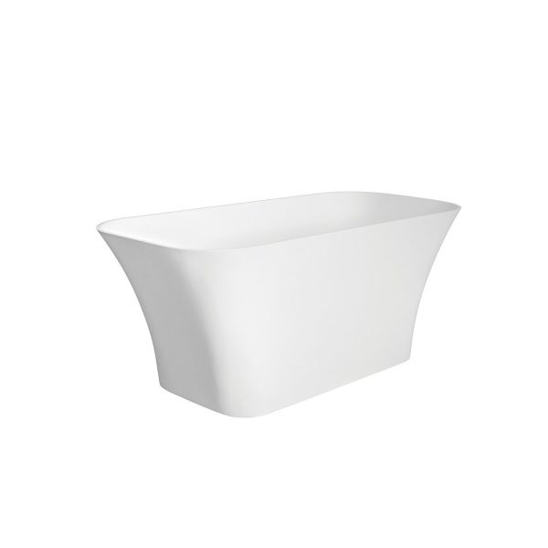 Besco Assos cada freestanding 160x70 cm, mineral DuraBe, alba