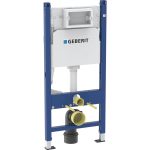 Geberit Duofix Delta UP100 rezervor incastrat 12 cm grosime, cu cadru si actionare frontala, H 112 cm