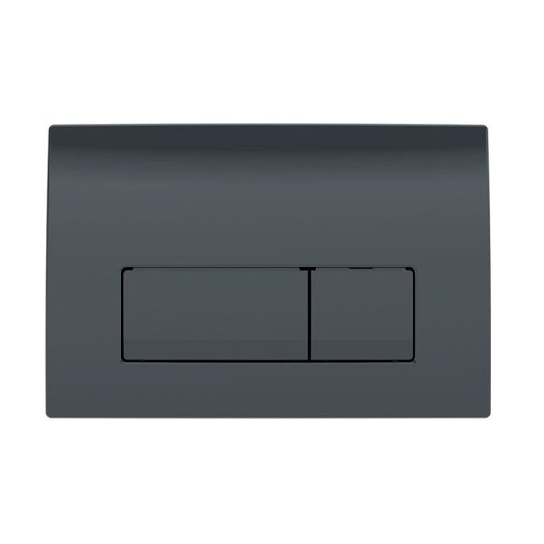 Geberit Delta50 clapeta de actionare dubla, negru mat
