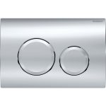 Geberit Delta20 clapeta de actionare dubla, crom lucios