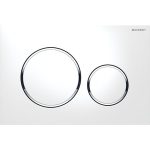 Geberit Sigma20 clapeta de actionare dubla, alb/crom lucios