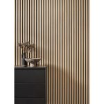 Mardecor Lamelli Medio Light Oak profil inchidere stanga stejar deschis 2700x28x12 mm - imagine 6