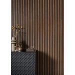 Mardecor Lamelli Medio Dark Oak riflaj decorativ stejar inchis 2700x126x12 mm - imagine 6