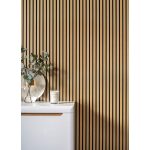 Mardecor Lamelli Medio Natural Oak riflaj decorativ stejar natur 2700x126x12 mm - imagine 6