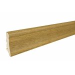 Barlinek plinta lemn P20, furnir stejar inchis, 2200x58x20 mm, cod P2001072A
