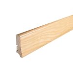 Barlinek plinta lemn P20, furnir frasin lac, 2200x58x20 mm, cod P2002011A