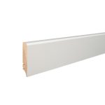 Barlinek plinta alba lemn P70, lemn baituit alb lacuit, 2200x70x16 mm, cod P7027362A