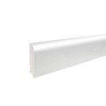 Barlinek plinta alba lemn P92, lemn baituit alb lacuit, 2200x95x19 mm, cod P9227362A