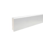 Barlinek plinta alba lemn P95, lemn baituit alb lacuit, 2200x95x16 mm, cod P9527362A