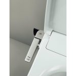 Roca Multiclean M3 capac wc cu functie de bideu soft close, formă rotundă, alb - imagine 4