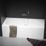 Riho Madrid cada freestanding 180x85 cm, compozit Solid Surface - imagine 3