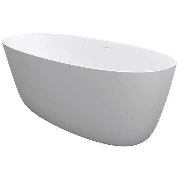 Riho Oval cada freestanding 160x72 cm, compozit Solid Surface
