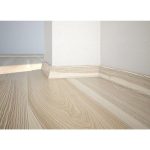 Barlinek plinta lemn P20, furnir frasin lac alb mat, 2200x58x20 mm, cod P2002031A - imagine 2