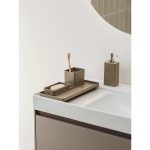 Roca Ona dozator sapun lichid pentru blat, beige nisip - imagine 6