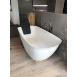 Riho Bilo cada freestanding 165x77 cm, compozit Solid Surface - imagine 3