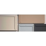 Stone Smart cadita dus 90x130 cm, compozit, sifon inclus, crem - imagine 3